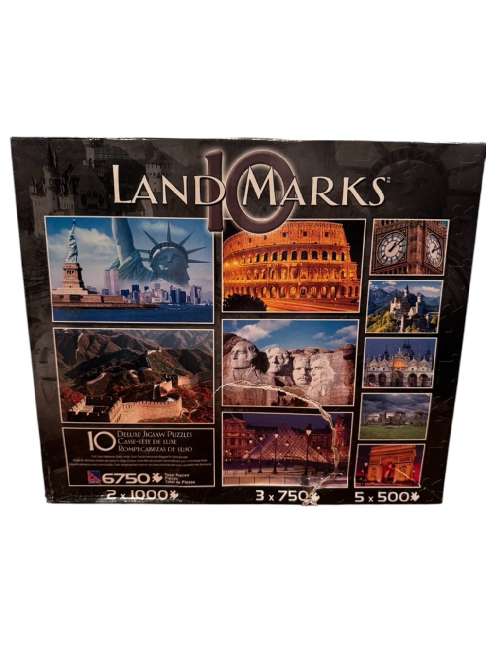 Landmarks 10 Puzzle Collection - Multi Color